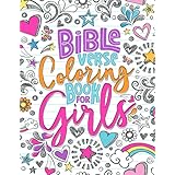 Bible Verse Coloring Book for Girls
