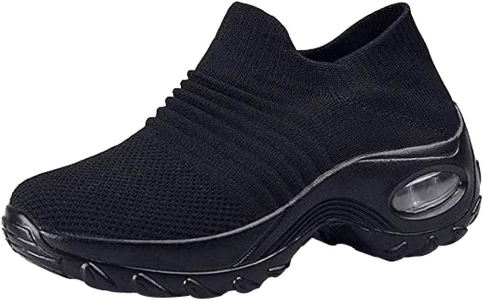 non slip black sneakers womens