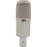 Heil PR 30 Dynamic XLR-Microphone for Video Podcast, Live Sound, Instrumentals, Recording, and Broadcast, Wide Frequency Response, Smooth Sound, Superior Rear Noise Rejection - Champagne