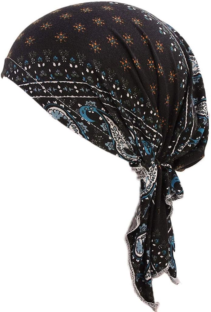 Lyqdxd Bandana para mujer con estampado étnico B talla única Amazon