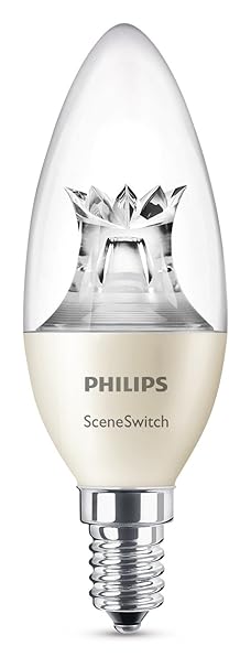 Philips SceneSwitch 3-in-1 LED Lampe, ersetzt 40W, E14 Kerze