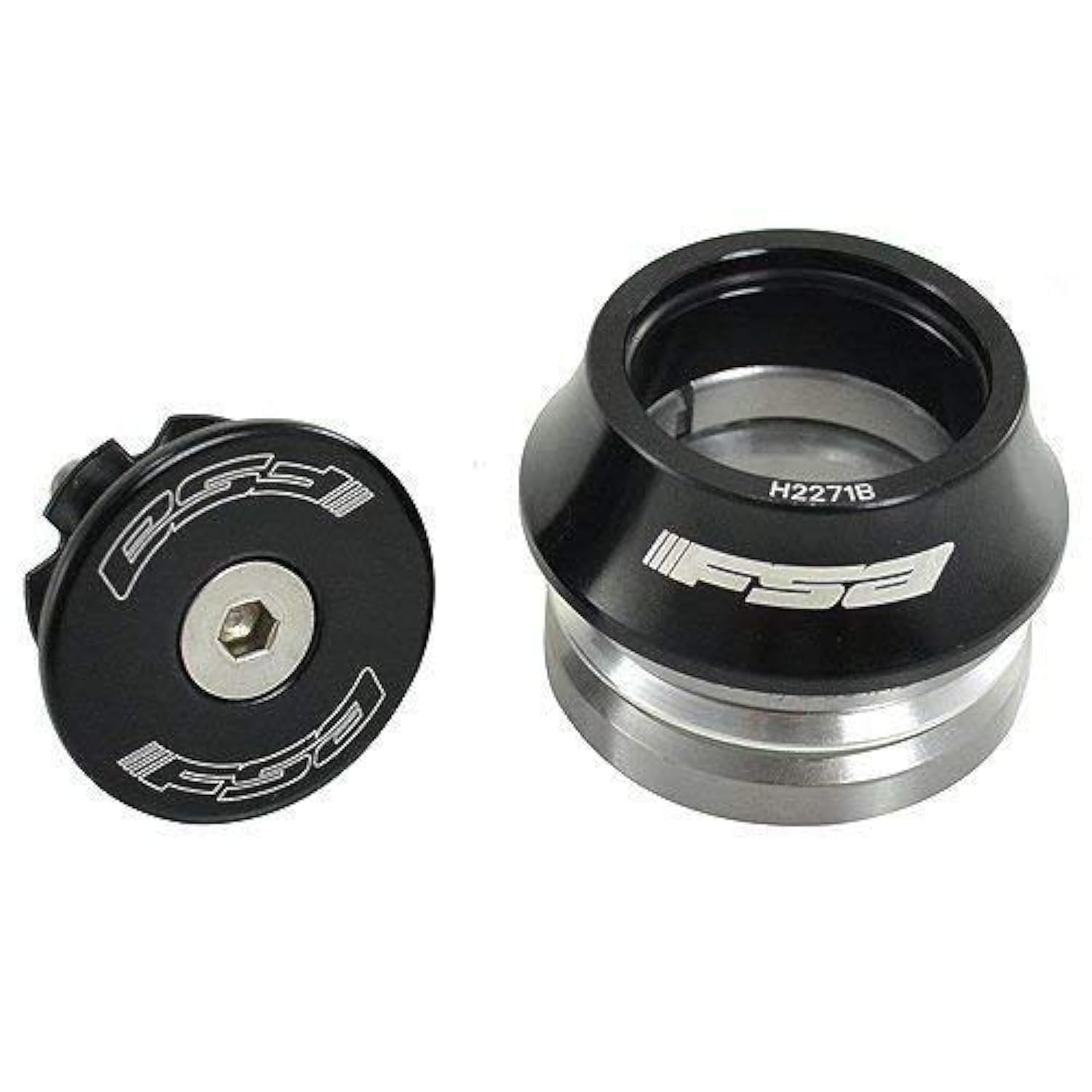 FSA Orbit IS-2 1 1/8 Threadless OD 45mm Road Bike Integrated Headset W/Top Cap #XTE1535