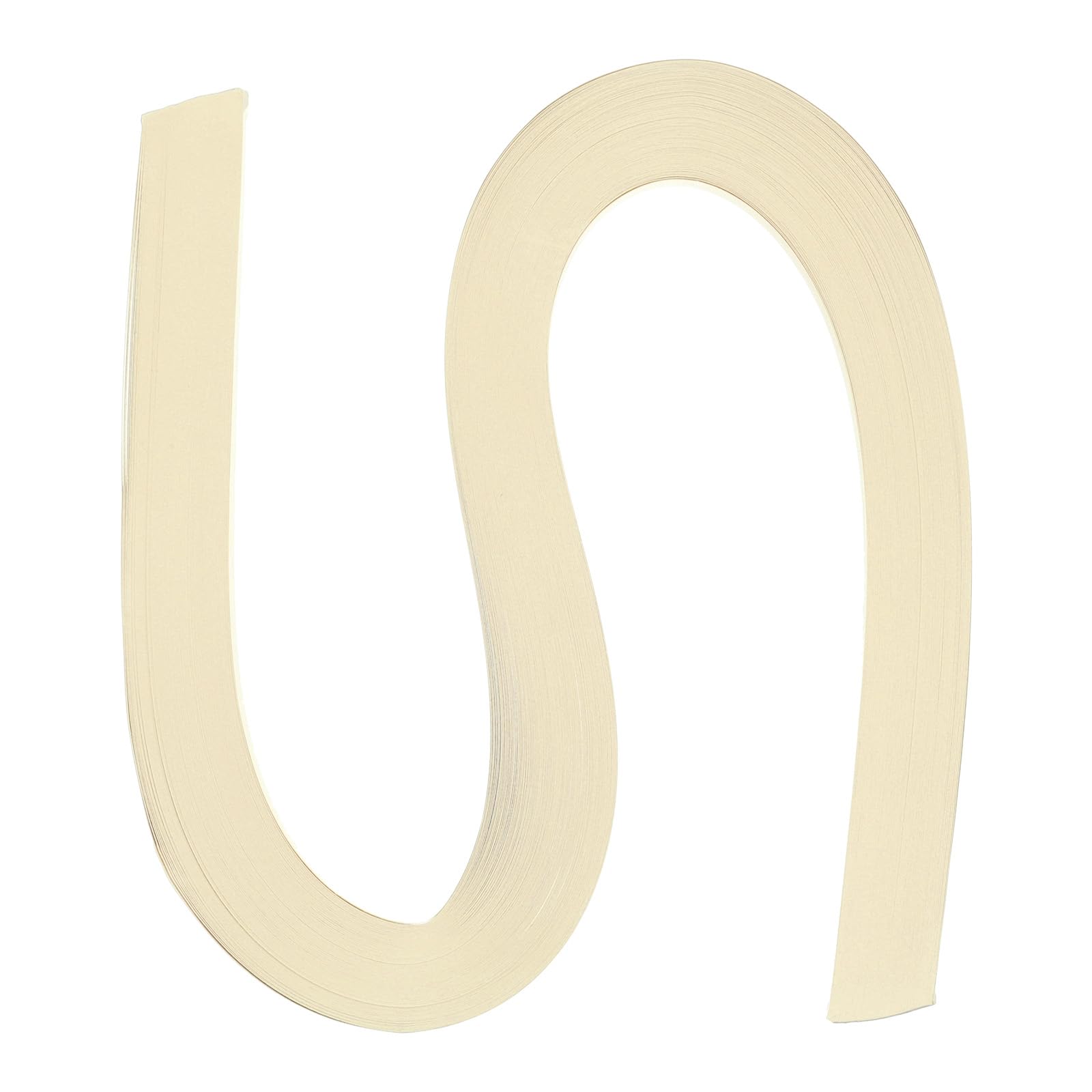 PATIKIL 120pcs Quilling Paper Strips Paper Flowers Quilling Kits 3/8"(10mm) Origami Paper for Adults Beginner Art Craft, 21"(54cm) Beige