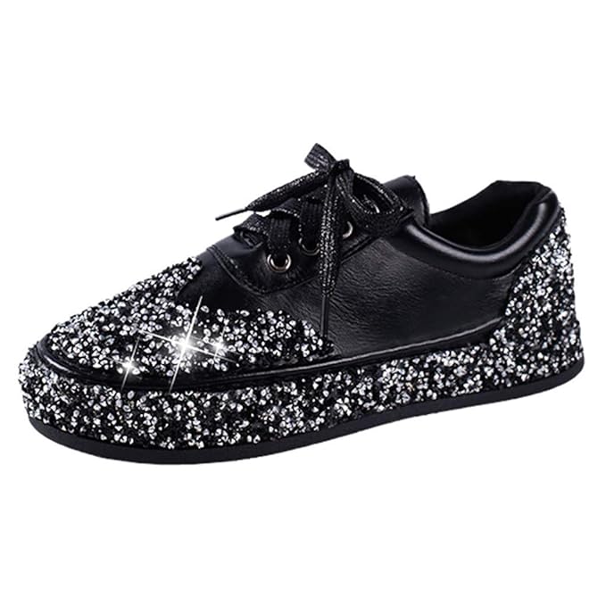 womens black flat casual shoes