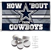 Dallas Cowboys How About Them Cowboys Banner and Tapestry Wall Tack Pads