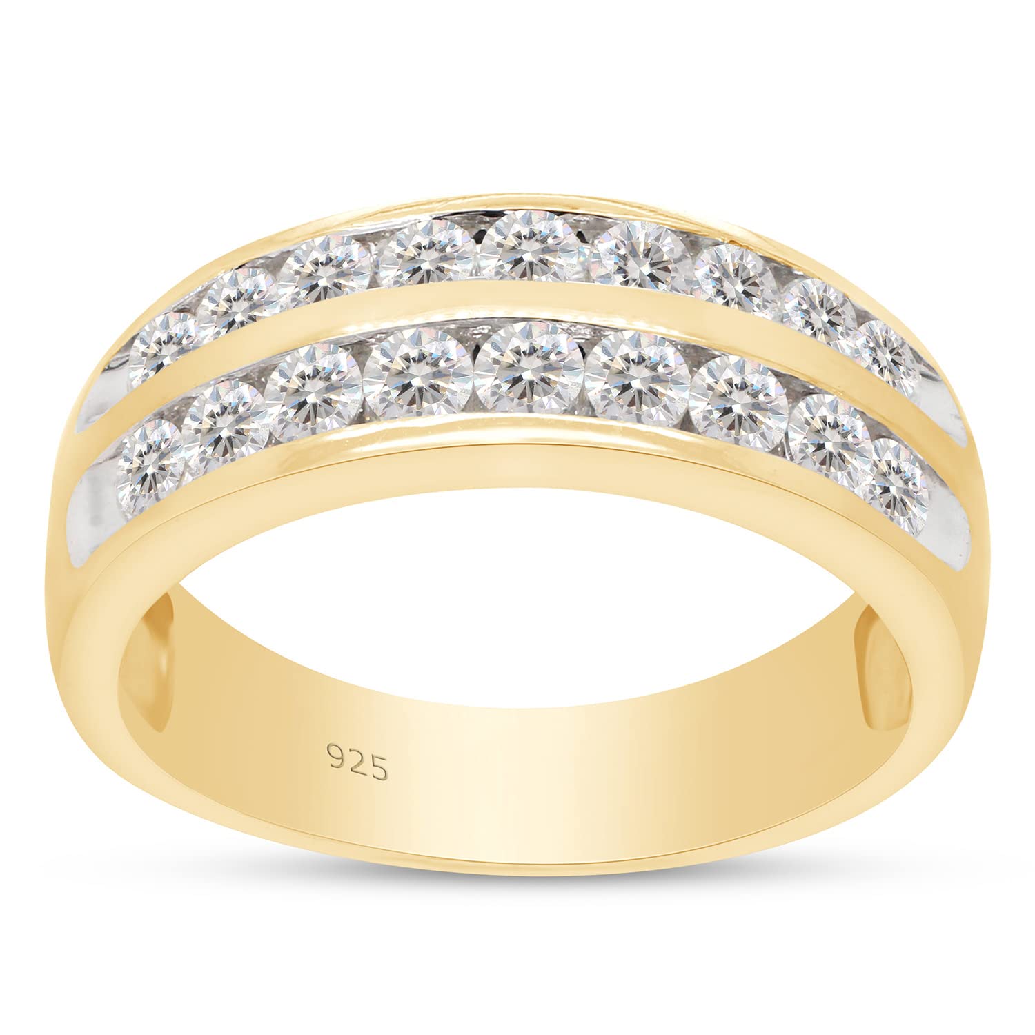 3/4 ct.t.w Round Cut Lab Created Moissanite Diamond