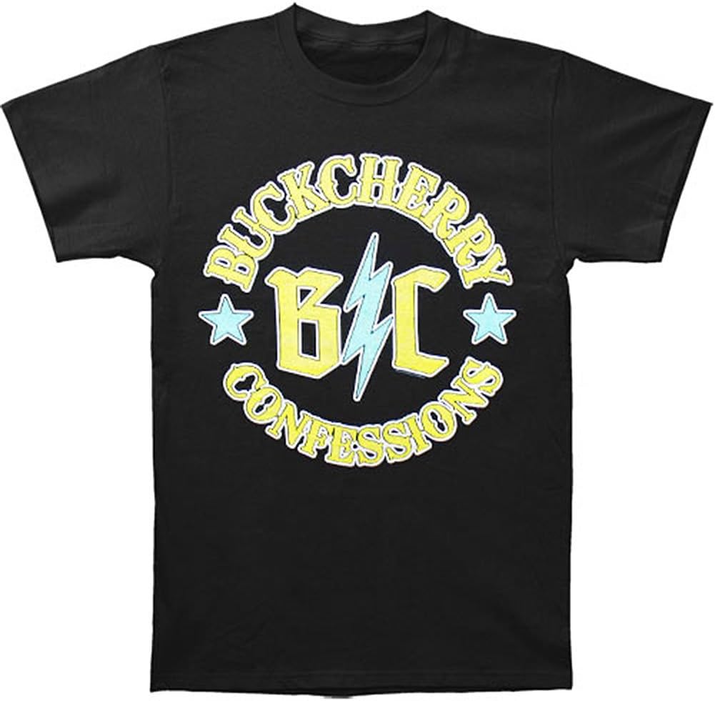 Buckcherry Men's Lightning 2014 Spring Tour T-shirt X-Large Black