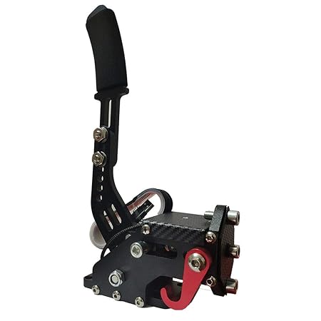 USB Handbrems-Klemme für PC SIM Racing Games G25 G27 G29 T500 FANATECOSW Dirt Rally Windows Black*