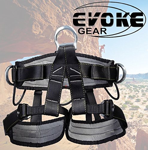 Pro Tree Fall Protection Rock Climbing Rappelling Harness