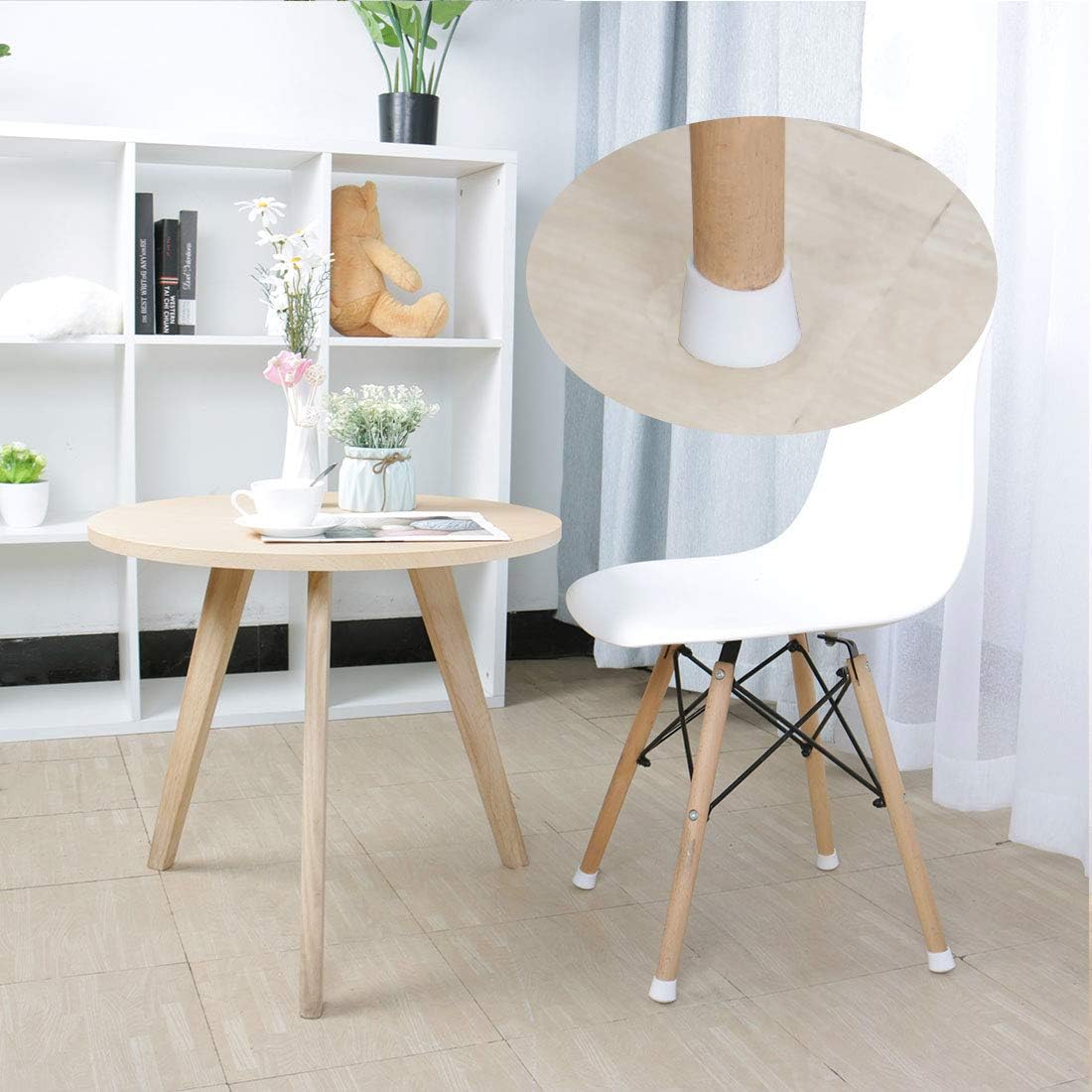 Stuhlbeinkappen Gummi Beinmütze Trinkbecher Füße bedecken 25mm/1