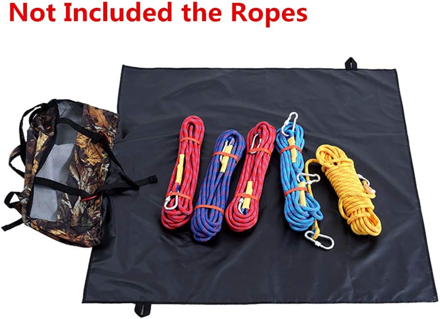 UNISTRENGH Outdoor Climbing Rescue Rope Storage Bag Waterproof Camo Folding Rope Storage Case (Camo) : Sports & Outdoors