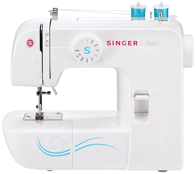 Singer 1304 Start Sewing Machine with 6 Built-In Stitches, Free Arm Sewing Machine - Best