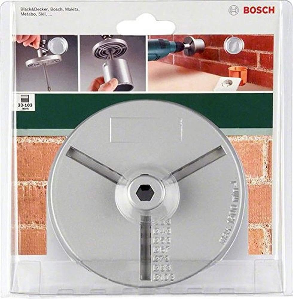 Bosch 2609255631 Back Flange for Tungsten Carbide Coated Holesaws with Diameter 33-103mm