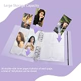Longan Craft Kpop Photocard Binder A5 Ring Binder 160 Pockets 6 Rings view 4