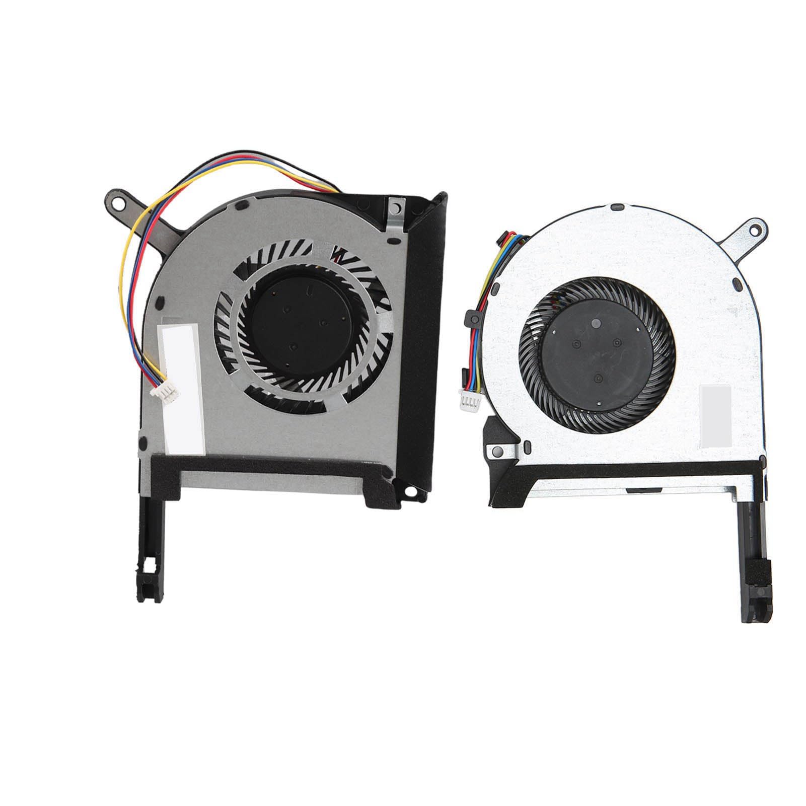 SUNGOOYUE CPU GPU Cooling Fan for 2pcs 4 Pin Laptop Notebook Cooling Fan for TUF Gaming FX505DU for FX505DY for FX505DD (CPU and GPU Fan)