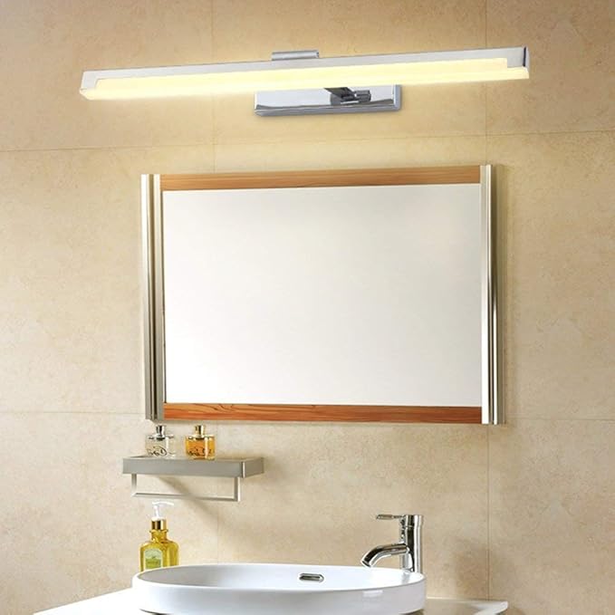 XCJ Espejo Faros Moderno Minimalista Led Impermeable Niebla Cuarto de