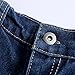 Baby Boy Outfit, Toddler Clothing Set Children Jeans + Romper Shirt with Bow Tie Blue 80(6-12 Month)