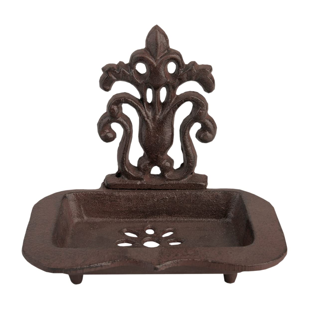 Fallen Fruits BS09 Cast Iron Soap Dish,Rusty,SizePa1dS-572