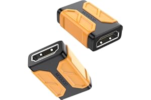 MOGOOD HDMI Coupler 8K, HDMI 2.1 Female to Female Adapter, Support 3D 8K@60Hz/4K@120Hz UHD HDR eARC for Cinema, projectors, T