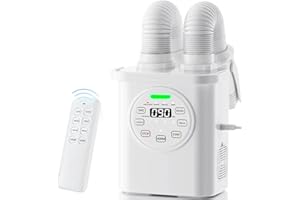 LEHUI Portable blanket warmer with remote control, comfortable warm air on the bed, sweat drying, suitable for climate change, suitable for all seasons, can dry shoes, clothes, blanket warmer, bed warmer