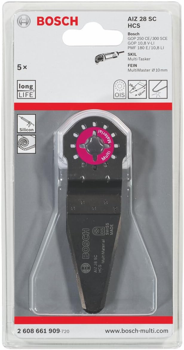 Bosch 2608661909 Universal Joint Cutter, Black, 5 pcs - Image 3