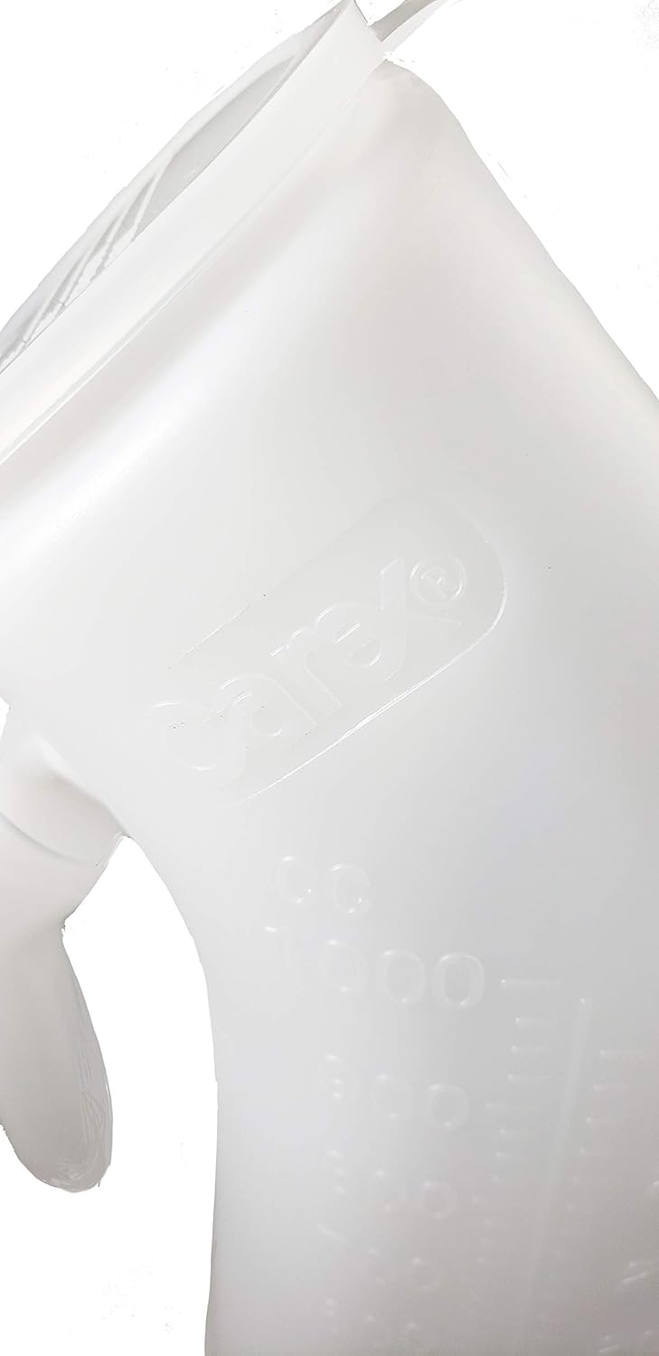 Carex Portable Urinal For Men - Male Urinal and Travel John - Plastic Urinal: Health & Personal Care
