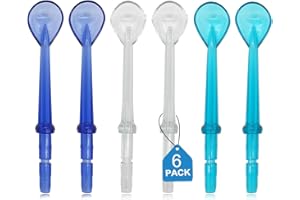 IIYL Tongue Scraper Attachment Replacement for Waterpik Water Flosser, Replacement Tips for Waterpik Water Flosser…
