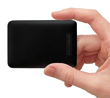 MOJOGEAR Mini 10.000 mAH Powerbank - Kompakte Externer Akku Handy Ladegerät Power Bank Pack - Hohe Kapazität - 3 USB Ausgänge