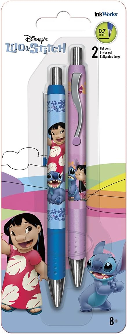Disney Gel Pens 2pk Lilo and Stitch iw0129