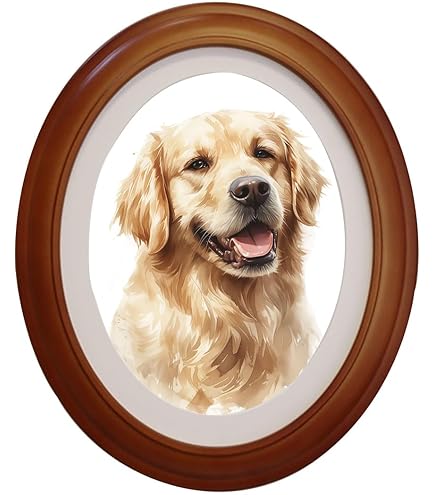 Amazon.com - alblinsy Oval Picture Frames,Classic Oval Wood