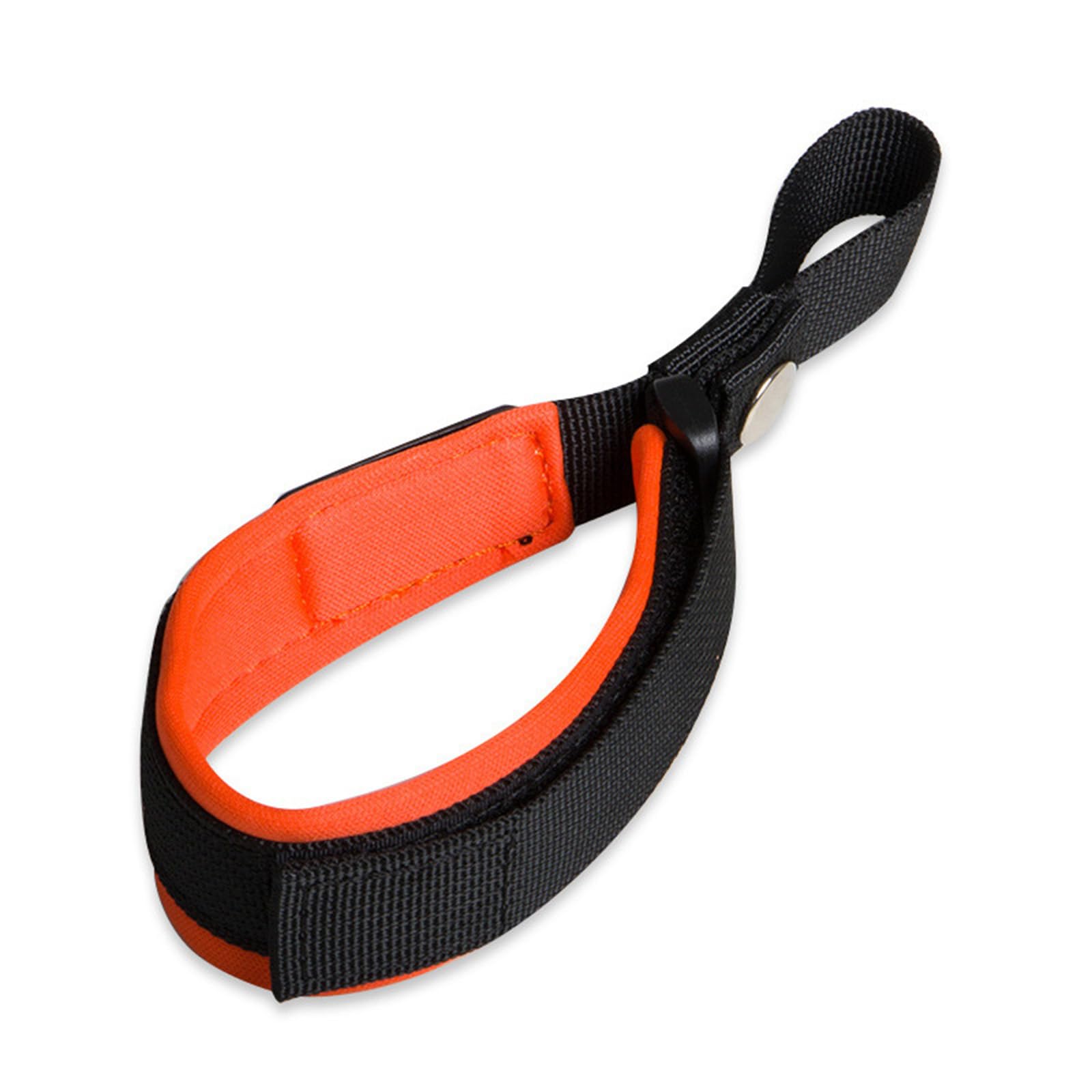 ZaishunNT Dog Seat Belt Wrist Safety Strap Retractable Hands Free Wrist Strap for Medium to Large Dogs (Orange)