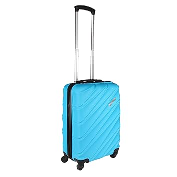 United Colors of Benetton Roadster Hardcase Luggage ABS 57 cms Sky Blue Hardsided Cabin Luggage (0IP6HAB20B02I)