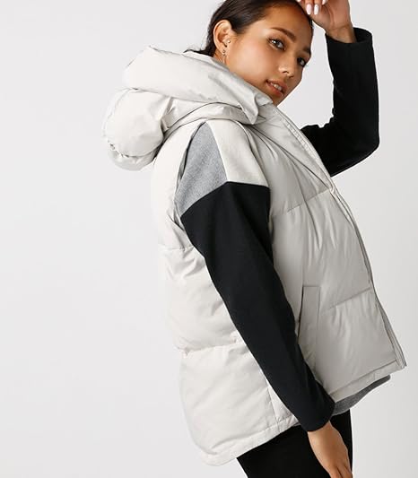 Amazon Azul By Moussy スタイルアップダウンベストs L Gry ベスト 通販