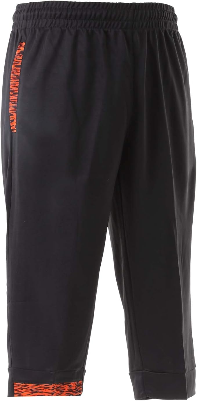 Amazon The Answer メンズ ランニング トレーニング スリークォーター スポーツ ７分丈パンツ ブラック ２ｘｌ ショート ハーフパンツ 通販