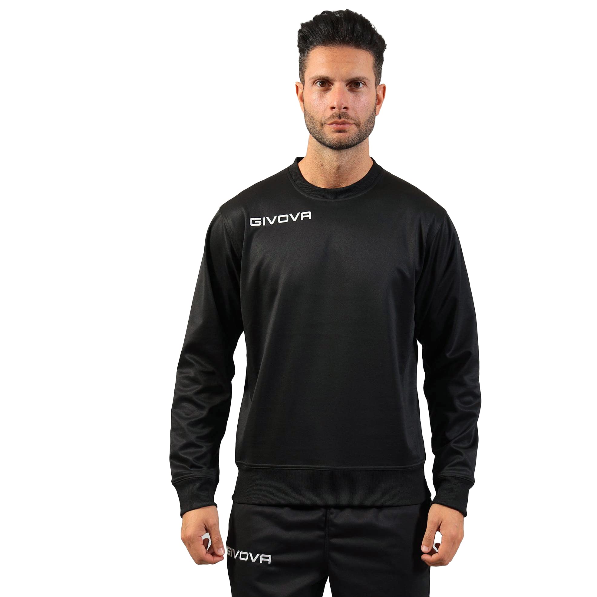 Givova, round neck shirt givova one, black, 2XS — image 1