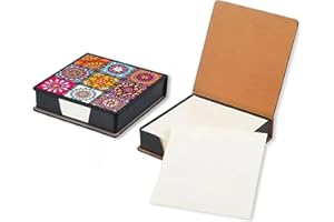 NDNXYXGS Mandala Diamond Painting Kit Note Box,Memo Paper Storage Box Diamond Art,Sticky Note Holder Diamond Art,Diamond Painting Memo Pad For Office Desk. (Mandala)