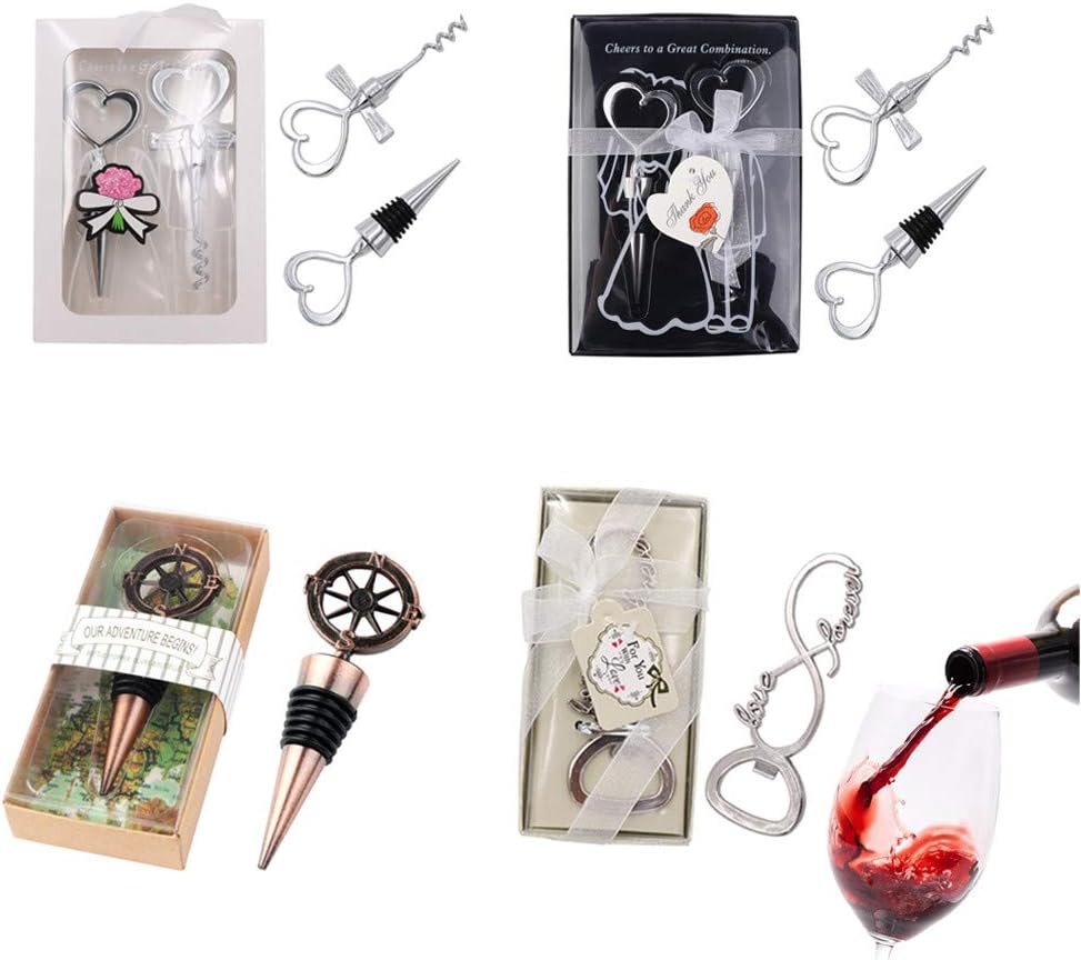 RENS Retro Mini Bottle Opener 6Pcs,Funny Beer Wine Bottle Opener,Wedding Party Guest Souvenir