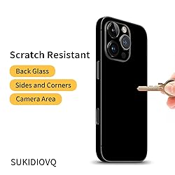 SUKIDIOVQ for 2 Pack iPhone 16 Plus Skin Wrap Phone
