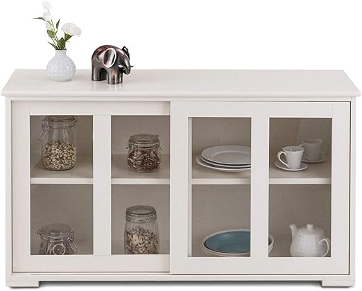 Amazon Com Lunanice New 42 L 13 0 W 24 5 H Storage Cabinet