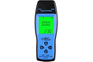 AZX EMF Meter, Digital Electromagnetic Field Radiation Detector Hand-held Digital LCD EMF Detector, Great Tester for Home EMF Inspections, Office, Outdoor
