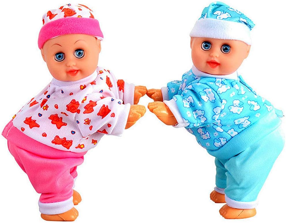 muñeca que gatea y llora