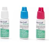 Glucose Control Solution Kit by On Call Express, Level 0, 1 &amp; 2 for Blood Glucose Meters and Test Strips, Accuracy Check &amp; Calibration Verification, 3-Pack Bottles, 2mL Each