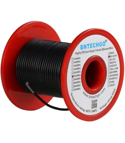 Frey Scientific 581148 Solid Conductor PVC Coated Hookup Wire, 22