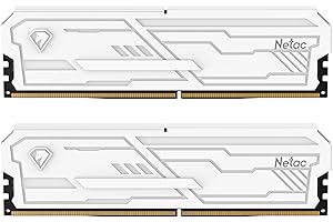Netac DDR4 DRAM 32GB Kit (2x16GB) 3200MHz XMP 2.0 Dual Channel RAM 1.35V 288-Pin Upgraded Aluminum Heat Sink Ideal for Gaming