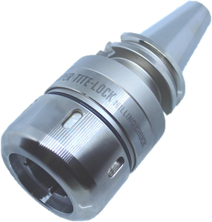 CAT50-CT32S-165 - Super Tite-Lock Milling Chuck - 32mm ID, 165mm Projection Length - Center-Thru Coolant Sealed