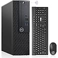 Dell OptiPlex 3060 Desktop Computers Windows 11 Pro Hexa Core i7-8700 Up to 4.60GHz32GB DDR4 1TB M.2 NVMe SSD1TB HDDAX210 Built-in WiFi 6E Small Form Factor PC(Renewed) Black (OptiPlex 3060 SFF)