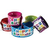 Teacher Created Resources Happy Birthday Balloons Slap Bracelets (20666)