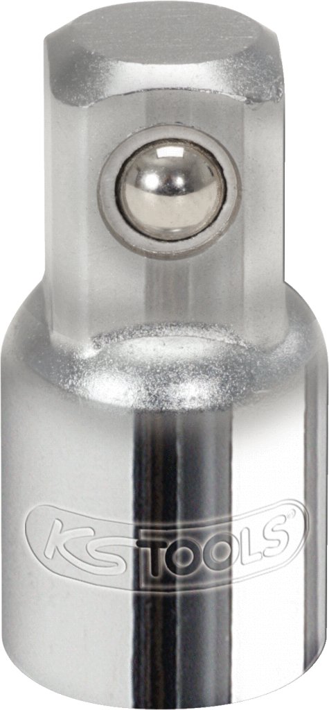 KS Tools 918.3931 3/8" CHROMEplus Adaptor, 3/8"Fx1/2"M