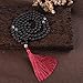 malahill Lava Tassel Necklace