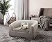 Tov Furniture TOV-P2031-B Molly Upholstered Waterproof Luxury Linen Pet Bed, Beigethumb 1